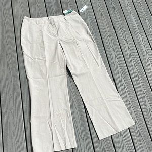 Light Gray Plaid Dress Pants